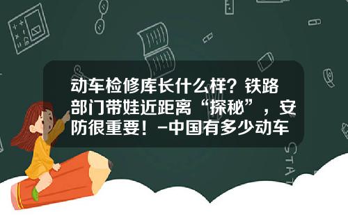 动车检修库长什么样?铁路部门带娃近距离“探秘”,安防很重要!-中国有多少动车检修基地