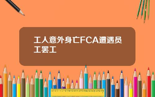 工人意外身亡FCA遭遇员工罢工