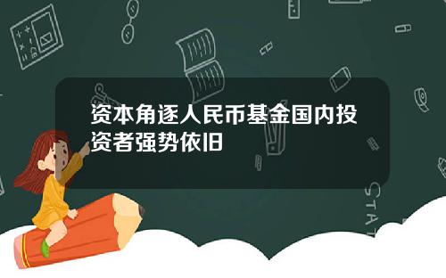 资本角逐人民币基金国内投资者强势依旧