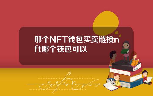 那个NFT钱包买卖链接nft哪个钱包可以