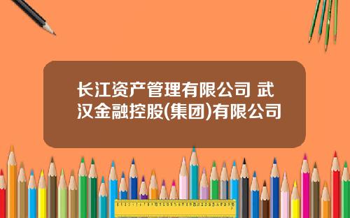 长江资产管理有限公司 武汉金融控股(集团)有限公司