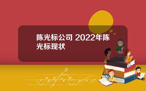 陈光标公司 2022年陈光标现状