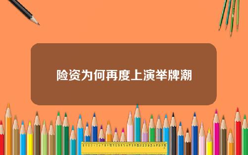 险资为何再度上演举牌潮