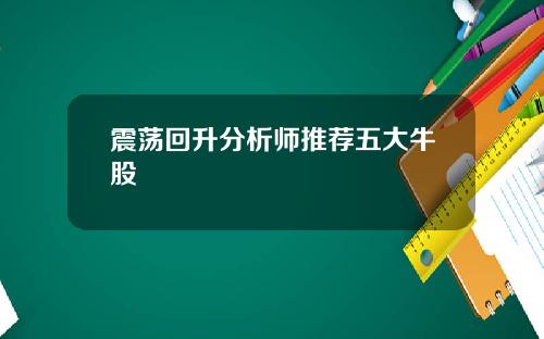 震荡回升分析师推荐五大牛股