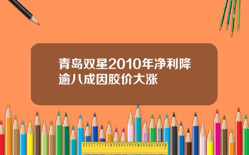 青岛双星2010年净利降逾八成因胶价大涨