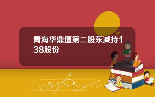 青海华鼎遭第二股东减持138股份