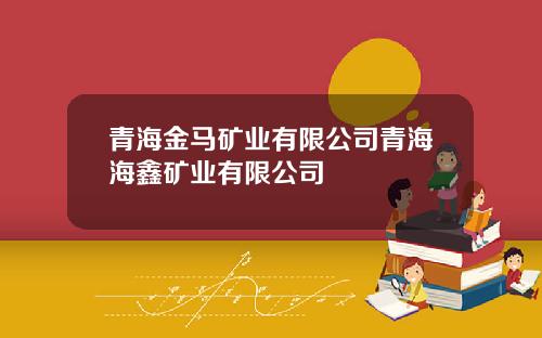 青海金马矿业有限公司青海海鑫矿业有限公司