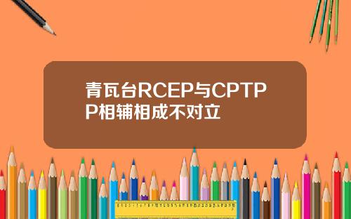 青瓦台RCEP与CPTPP相辅相成不对立