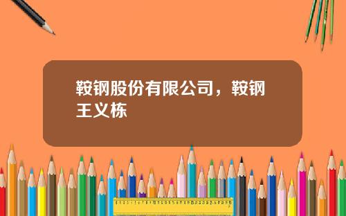 鞍钢股份有限公司,鞍钢 王义栋