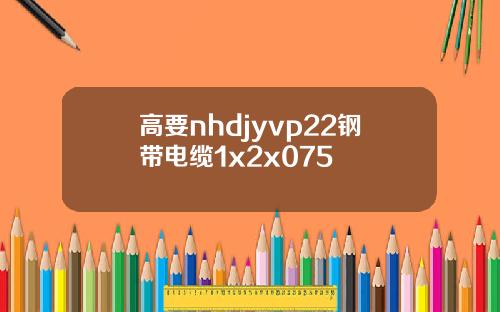 高要nhdjyvp22钢带电缆1x2x075