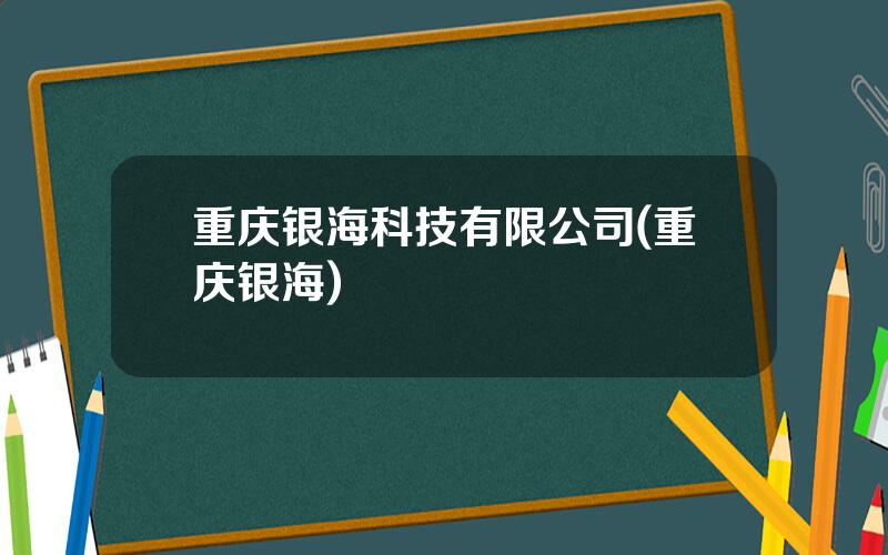 重庆银海科技有限公司(重庆银海)