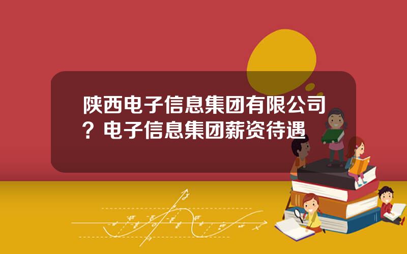 陕西电子信息集团有限公司？电子信息集团薪资待遇